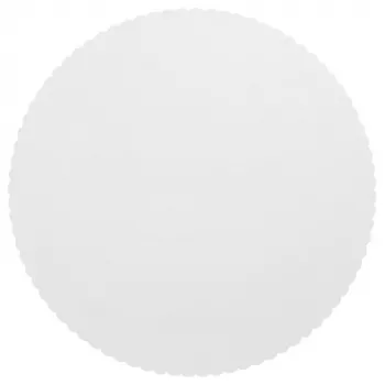 PAPSTAR pure Base redonda para tartas 300 mm blanca 10 unidades 81195