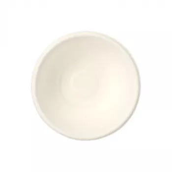 PAPSTAR pure bandeja de caña de azúcar, redonda, 200 ml, blanca, compostable (1 ud.) 89757