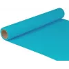 Papstar 82210 rollo de camino de mesa de papel turquesa, 400 mm x 5 m, rectangular