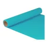 Papstar 82210 rollo de camino de mesa de papel turquesa, 400 mm x 5 m, rectangular