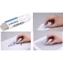 Tombow MONO Sand & Rubber goma de borrar combinada, caucho natural, blanco/gris, 1 ud. (ES-510B)