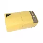 PAPSTAR servilletas Bistro, 330 x 330 mm, 3 capas, amarillo, plegado 1/8, tissue, retractiladas, 50 uds. 84580