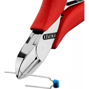 KNIPEX 77 01 115 Electronic Super Knips® alicate de corte lateral, aislado VDE, 115 mm