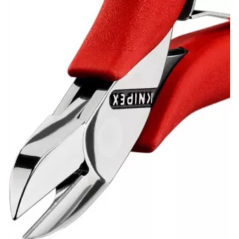 KNIPEX 77 01 115 Electronic Super Knips® alicate de corte lateral, aislado VDE, 115 mm