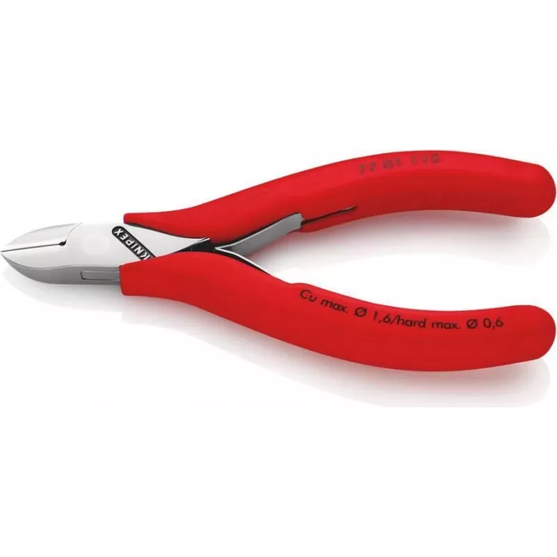 KNIPEX 77 01 115 Electronic Super Knips® alicate de corte lateral, aislado VDE, 115 mm