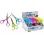 WEDO FANTASY tijeras de manualidades, diseños variados, para diestros, acero inoxidable, expositor de 30 73599