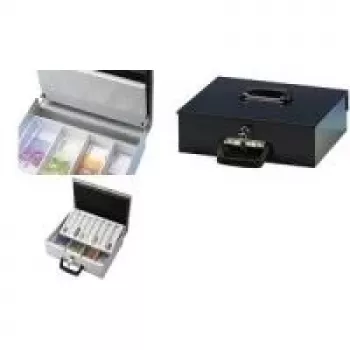 WEDO Universa caja de caudales de acero negra