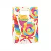 PAPSTAR Candies bolsa de papel para fiesta con asa, 140 x 210 x 60 mm, fondo bloque, fuelle lateral, 1 ud. (88862)