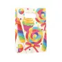 PAPSTAR Candies bolsa de papel para fiesta con asa, 140 x 210 x 60 mm, fondo bloque, fuelle lateral, 1 ud. (88862)