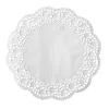 PAPSTAR blonda redonda, 320 mm, papel gofrado blanco, 40 g/m², 1 unidad (12456)