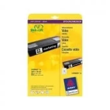 Avery etiquetas removibles A4 blancas 210 x 297 mm 25 hojas L4746REV-25