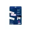 Avery tarjetas de mesa C32253-25, blancas, 40 x 110 mm, 100 tarjetas (25 hojas x 4)