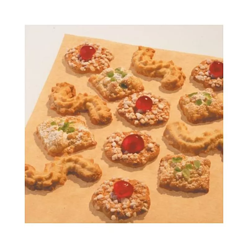 Papstar 14152 Rollo de papel de horno, 38 cm x 25 m, marrón