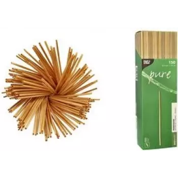 PAPSTAR pure pajitas de tallo natural, 230 mm, 4 mm de diámetro, 250 unidades (88244)