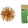 PAPSTAR pure pajitas de tallo natural, 230 mm, 4 mm de diámetro, 250 unidades (88244)