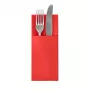 PAPSTAR Royal Collection funda para servilletas roja 40x40 cm 3 capas 50 unidades 37330