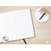 SIGEL Jolie Pure Feathers cuaderno, DIN A5, rayado, tapa dura, papel blanco, 176 páginas JN859