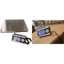 Little Balance LB 8371 Pro e-200 báscula digital para paquetes, capacidad 200 kg, precisión 50 g, plataforma de acero inoxidable, pantalla LCD separada