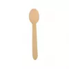 PAPSTAR cucharas de madera pure, 157 mm, madera de abedul, natural claro, 500 uds., biodegradable 86941
