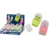 WEDO Clean Animal expositor de gomas de borrar de plástico, diseño rana y oso, 24 uds. 5998399