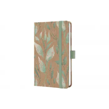 SIGEL agenda semanal Pure Sparkle Leaves planta 2026 multicolor - A6 (J6802)