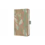 SIGEL agenda semanal Pure Sparkle Leaves planta 2026 multicolor - A6 (J6802)