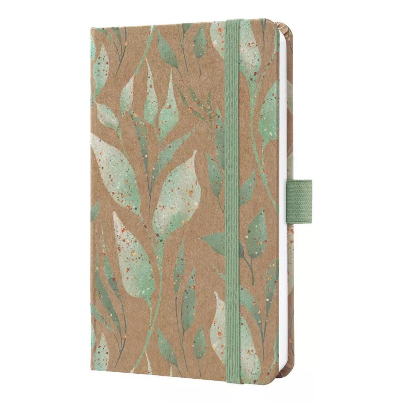 SIGEL agenda semanal Pure Sparkle Leaves planta 2026 multicolor - A6 (J6802)