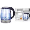 Little Balance LB 8520 hervidor de agua de cristal 1,8L 2200W vidrio borosilicato con detalles de acero inoxidable y LED azul