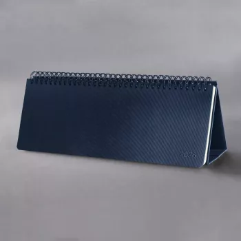 SIGEL Conceptum calendario de escritorio 2026 horizontal azul C2682