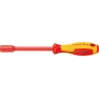 Destornillador de vaso KNIPEX 98 03 13, vaso hexagonal de 13 mm, acero cromo-vanadio, 235 mm