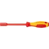 Destornillador de vaso KNIPEX 98 03 13, vaso hexagonal de 13 mm, acero cromo-vanadio, 235 mm