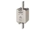 Cartucho fusible NH SIEMENS, tamaño 3, 200 A, 500 V AC/440 V DC, gG, indicador frontal, cuerpo de cerámica, contactos de cobre plateado 3NA3340