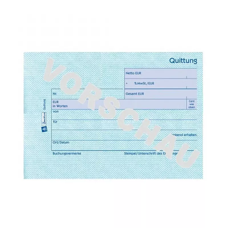 Libro de administración Avery 302 A4, azul/blanco, 96 hojas, 192 páginas, rayado especial ledger, 90 g/m², cosido con hilo
