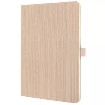 Cuaderno rayado SIGEL Conceptum A5, tapa blanda beige, 192 páginas CO333