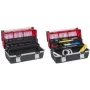 allit McPlus Alu C 22 maletín de herramientas, polipropileno, rojo/negro, 2 bandejas cantilever 457021