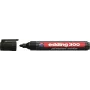 Edding 300-E4 Set de rotuladores, 4 uds., negro/azul/verde/rojo 4-300-4