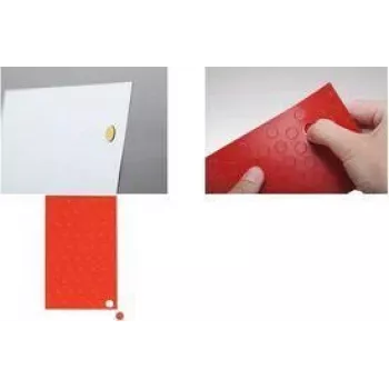 MAUL símbolo magnético círculo, 10 mm, rojo, troquelado, 100 uds. (6531125)