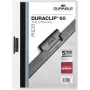 DURABLE DURACLIP 60 A4 Grapadora de pinza negra (pack de 25) 220902