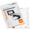 DURABLE BADGEMAKER® Etiquetas insertables 67 x 17 mm, blancas, 400 etiquetas, hojas A4, para impresoras de inyección de tinta y láser 146102