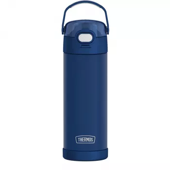 THERMOS FUNTAINER Botella isotérmica, 0,47 L, acero inoxidable, pajita emergente, asa plegable 4115.346.047