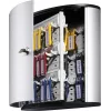 DURABLE KEY BOX 54 Armario de llaves con cerradura de cilindro, gris claro, acero, montaje en pared 195323
