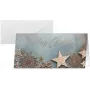 SIGEL DS099 Tarjetas de Navidad glamurosas, DIN largo, 10 tarjetas