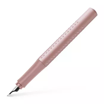 Faber-Castell GRIP 2011 Pluma estilográfica, rosa, plumín mediano 140808