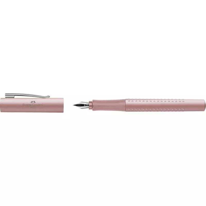 Faber-Castell GRIP 2011 Pluma estilográfica, rosa, plumín mediano 140808