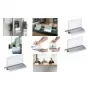 DURABLE PRESENTER DE LUXE Portatarjetas de mesa A4 horizontal 105x297 mm Transparente 820319