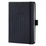SIGEL Conceptum 2025 Agenda de bolsillo A6 Negra (C2513)