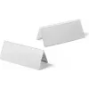DURABLE Portatarjetas de mesa Tabla de inserción acrílico 61/122x150 mm, 10 uds. 803319