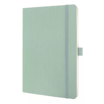 SIGEL Conceptum Cuaderno A5 cuadriculado menta tapa blanda 194 páginas CO336