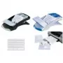 DURABLE TELINDEX DESK VEGAS Fichero rotativo, 500 fichas, 100x72 mm, negro 241223