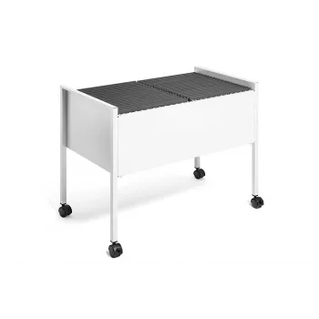 DURABLE Carro de archivo colgante ECONOMY DUO 100 A4, gris claro 308210